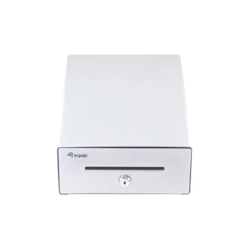 Cajón de efectivo IluminaShop Equip 351012 metálico automático y manual 12 V plata 351012