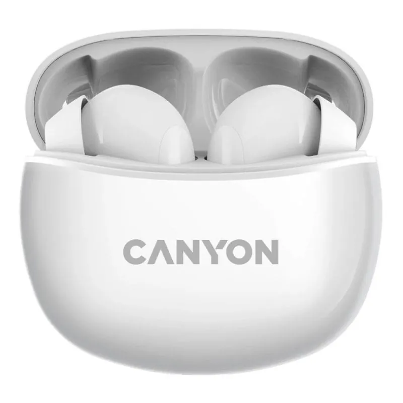 Canyon TWS-5 Auriculares Estéreo Inalámbricos Blancos CNS-TWS5W