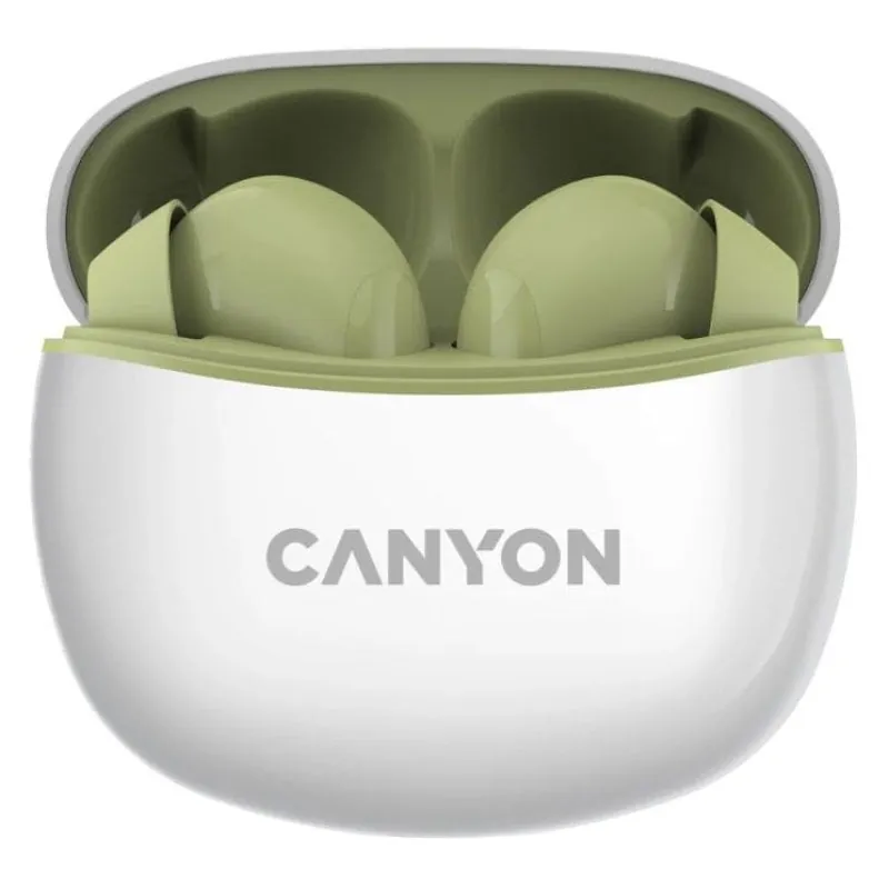 Canyon TWS-5 Auriculares Estéreo Inalámbricos Verde CNS-TWS5GR