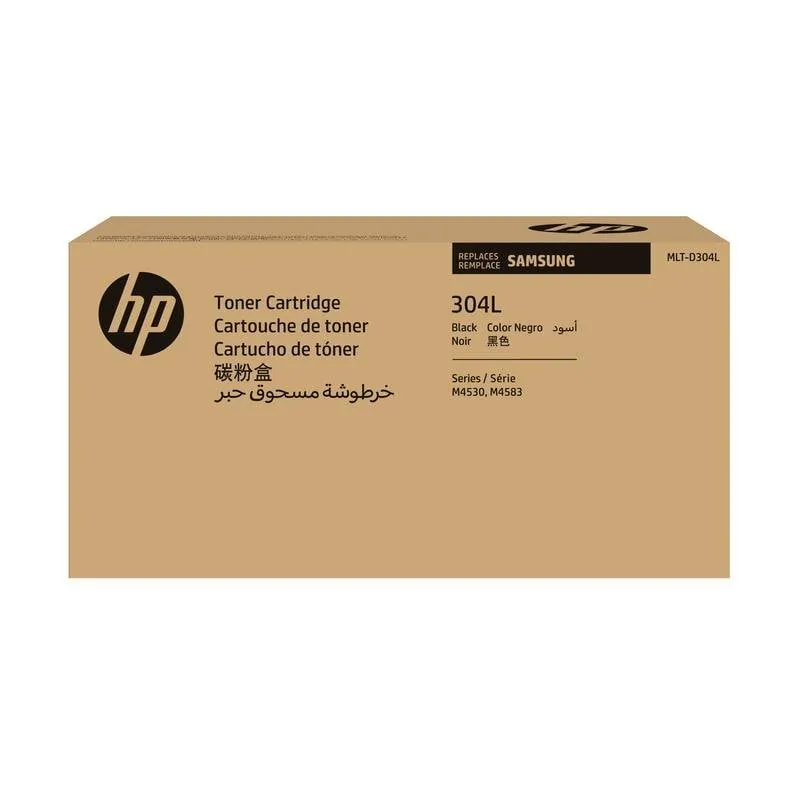 Cartucho de tóner negro alta capacidad Samsung MLT-D304L HP 20000 páginas SV037A