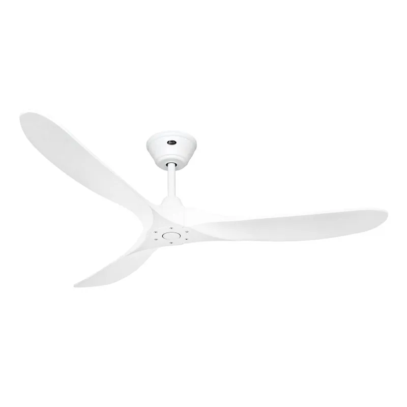 CasaFan 315228 Eco Genuino Ventilador de Techo con Mando a Distancia 14W 152cm Blanco 4024397376131