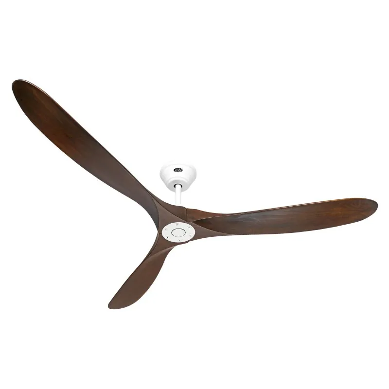 CasaFan Eco Genuino 318019 Ventilador de Techo con Mando a Distancia 30W 152cm Nuez/Blanco 4024397376261