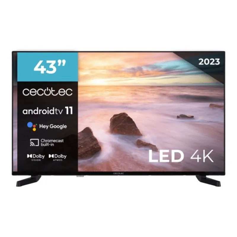 Cecotec A2 Series ALU20043S 43" LED UltraHD 4K HDR10+ Smart TV 02593