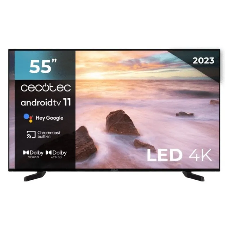 Cecotec A2 Series ALU20055 55" LED UltraHD 4K HDR10+ Smart TV 02594
