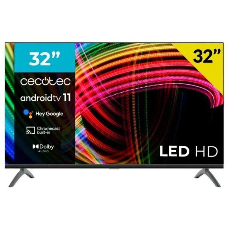 Cecotec A3 Series ALH30032 32" LED HD HDR10 Android TV 02622