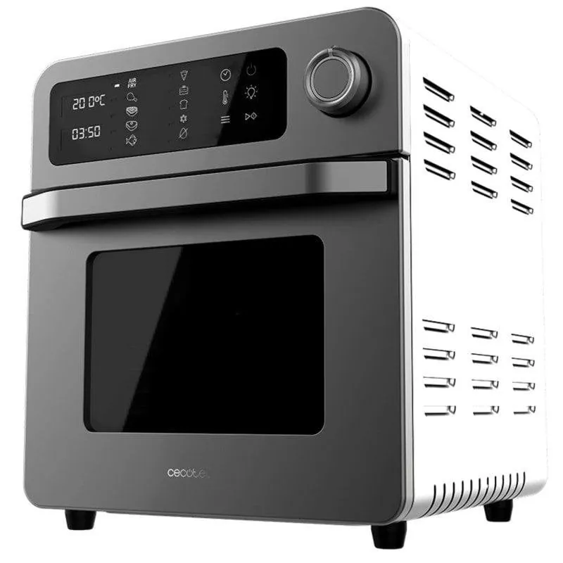 Cecotec Bake&Fry 1500 Touch Horno Freidora de Aire de Sobremesa 15L 1700W Acero Inoxidable 02283