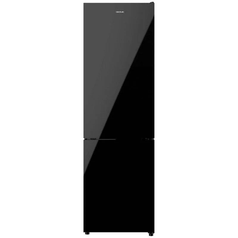 Cecotec Bolero CoolMarket Combi 250 Black Glass E Frigorífico Combi E Cristal Negro 02140