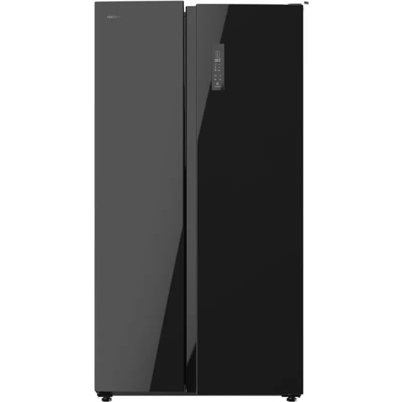 Cecotec Bolero CoolMarket SBS 550 Glass Frigorifico Americano No Frost D Negro 02445