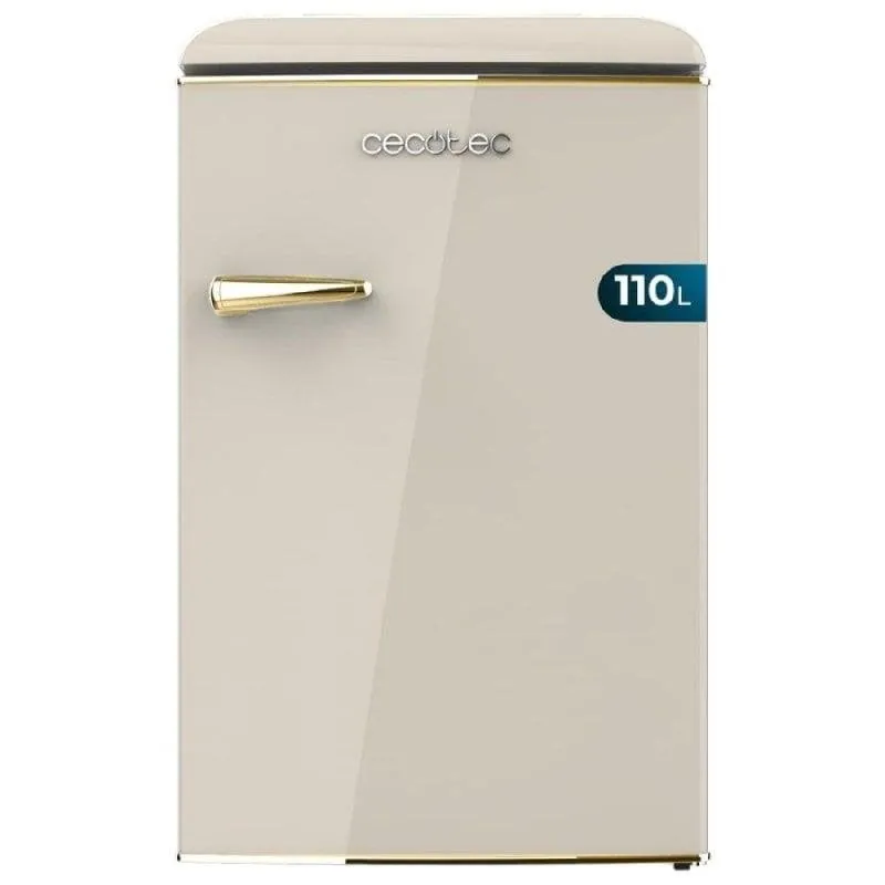 Cecotec Bolero CoolMarket TT Origin 110 Vintage Frigorífico Mini E Beige 02747