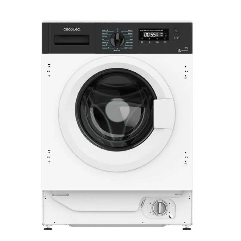 Cecotec Bolero DressCode 840 BI Lavadora Integrable 8 Kg 1350Rpm 16 Programas A Blanco 2723