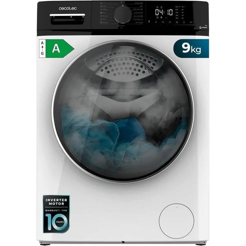 Cecotec Bolero DressCode 9610 Inverter Lavadora Carga Frontal 9K A Blanca 01927