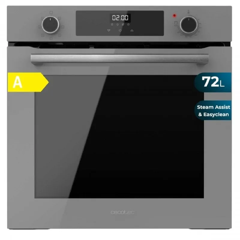 Cecotec Bolero Hexa M226000 Glass Grey Horno Multifunción Integrable A 02811