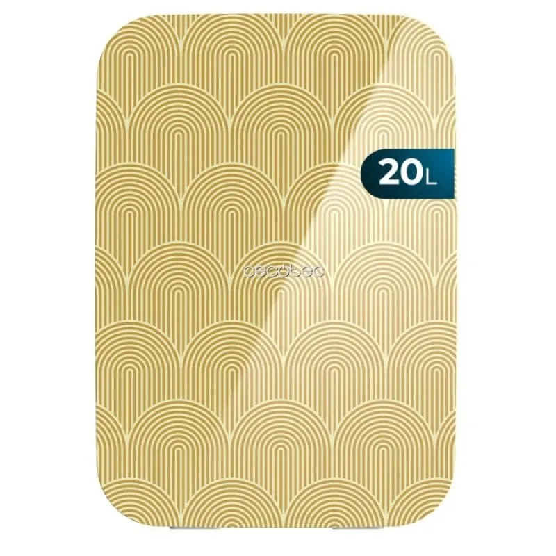 Cecotec Bolero MiniCooling 20L Bahamas Pat 2 Frigorífico Mini Vintage E Amarillo 02702