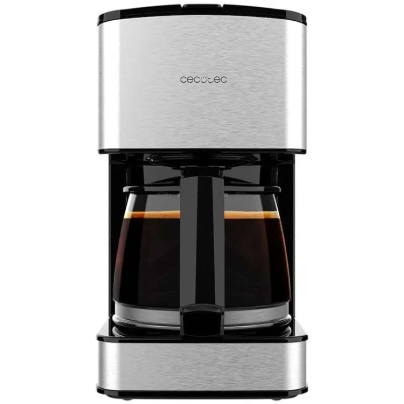 Cecotec Coffee 56 Drop Cafetera de Goteo 800W 6 Tazas Acero Inoxidable 01720
