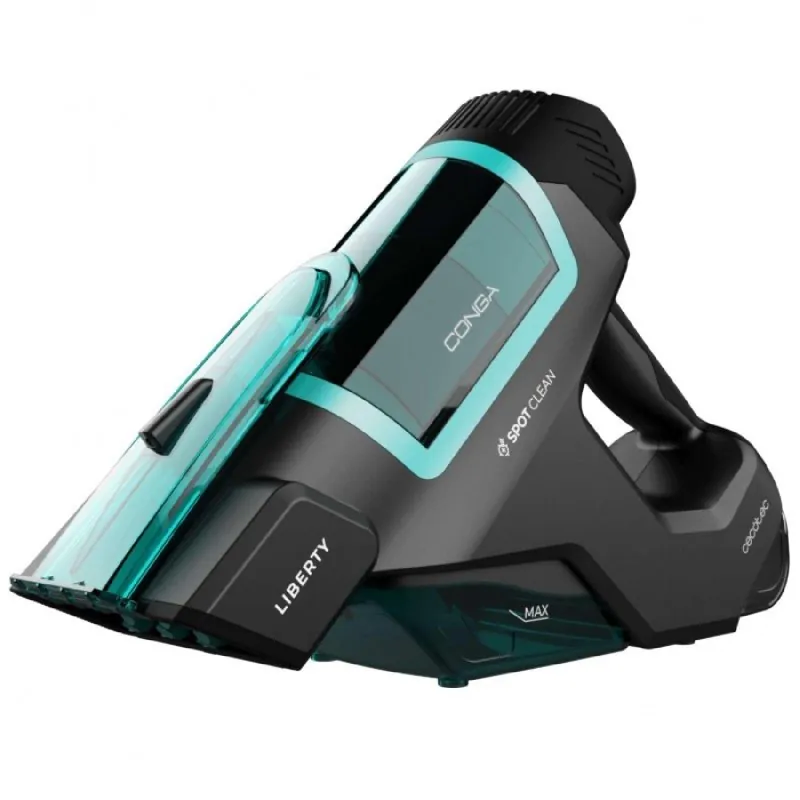 Cecotec Conga MotorHand Carpet&Spot Clean 2500 Aspirador de Tapicerías de Mano a Batería 16.8V 100W 08144