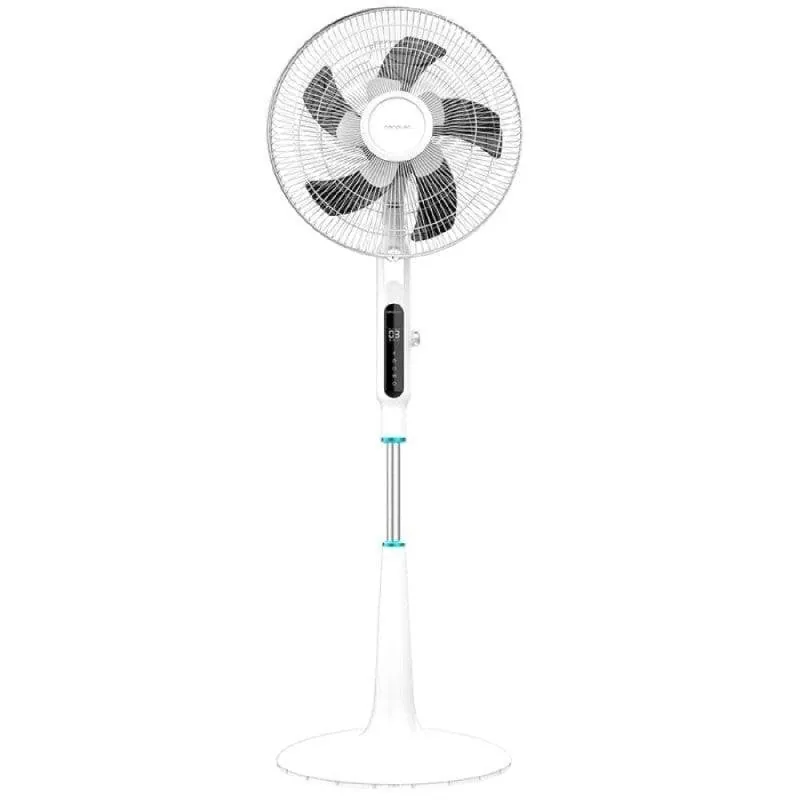 Cecotec EnergySilence 1600 Moskito Ventilador de Pie con Mando a Distancia 65W Blanco 08196