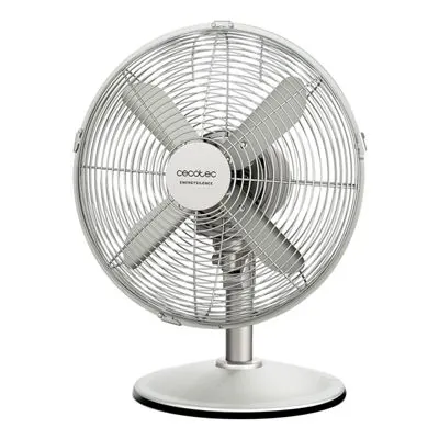 Cecotec EnergySilence 610 SteelDesk Ventilador de Sobremesa 40W Acero 08231