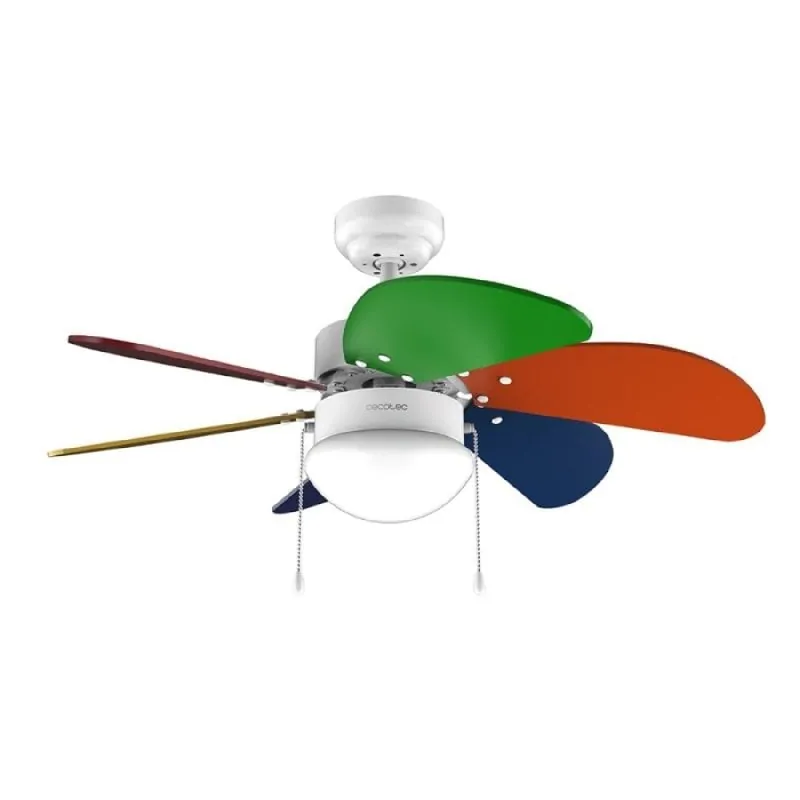 Cecotec Energysilence Aero 360 Colorfull Ventilador de Techo con Luz 36" 50W Multicolor 08366