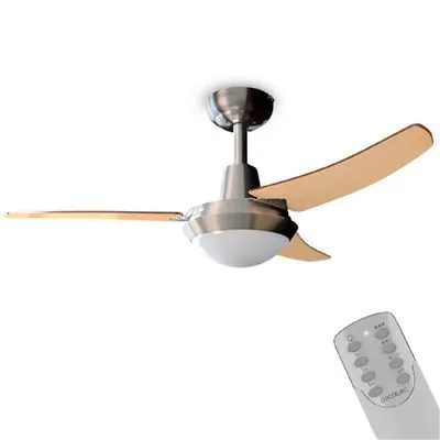 Cecotec EnergySilence Aero 480 Ventilador de Techo con Luz y Mando 65W 05944