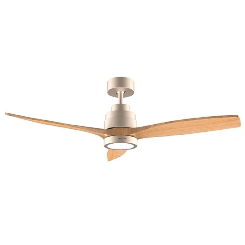 Cecotec EnergySilence Aero 5295 Goldwhite Ventilador de Techo con Luz LED y Mando a Distancia 35W 08494