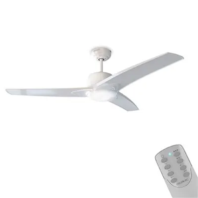 Cecotec EnergySilence Aero 550 Ventilador de Techo con Luz y Mando 60W Blanco 05946