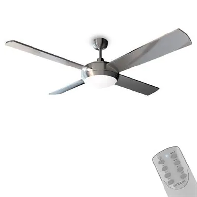 Cecotec EnergySIlence Aero 570 Ventilador de Techo con Luz LED y Mando 60W Plata 05948