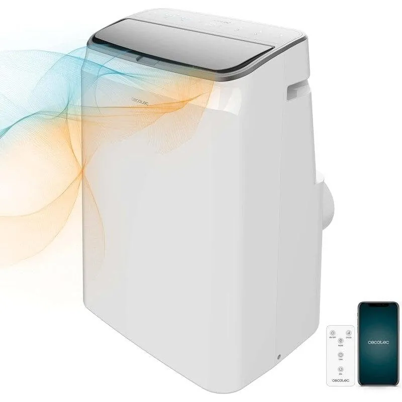 Cecotec ForceClima 14800 Soundless Aire Acondicionado Portátil con Bomba de Calor 3500 Frigorías 08179
