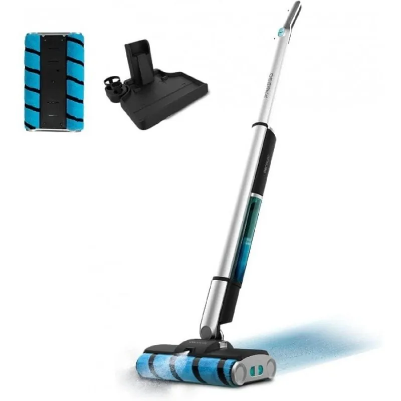 Cecotec Fregona Eléctrica FreeGo Wash Twice Spray Aspirador/Fregona Eléctrica 60W 04552