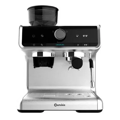 Cecotec Power Espresso 20 Barista Cream Cafetera Espresso con Molinillo 20 Bares 01589