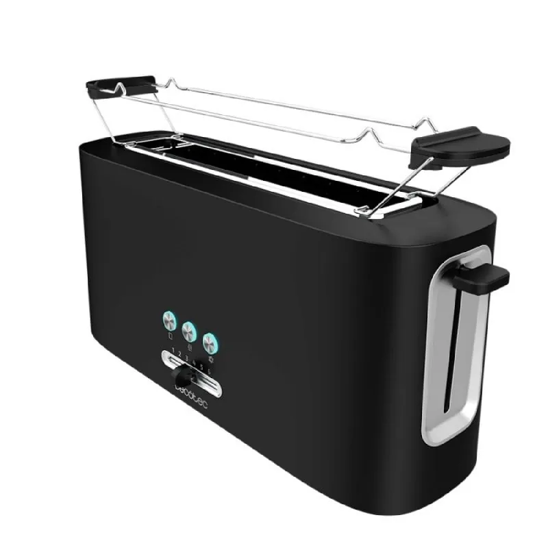 Cecotec Toast&Taste 10000 Extra Tostador 1 Rebanada 980W Negro 03180