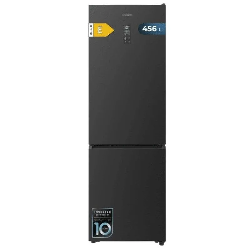 CecotecBolero CoolMarket Combi 456L Frigorífico 201cm Clase E Inox Oscuro No Frost A01_EU01_109121