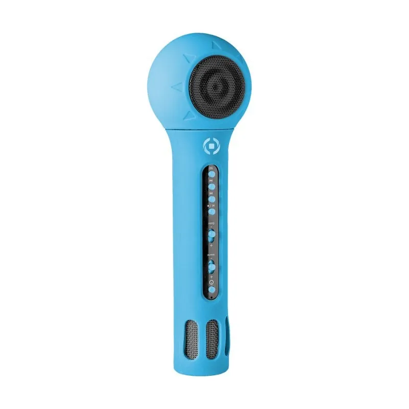 Celly Festival Micrófono Infantil Bluetooth Azul KIDSFESTIVALLB