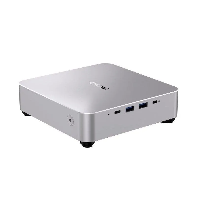 CHUWI AuBox PC Host AMD Ryzen 7 8745HS 16GB 512GB 4 Pantallas Plata CHUWI-AUBOX-16G-512G-SLV