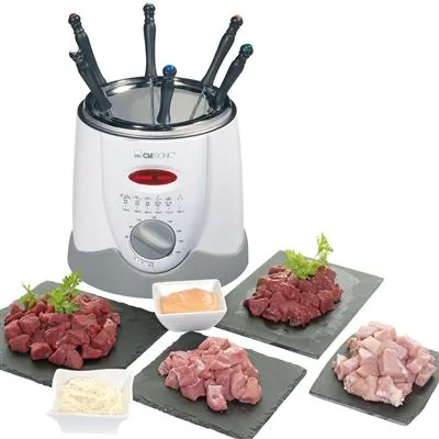 Clatronic FRR 2916 Freidora Fondue 1L 6 Tenedores 900W FRR 2916
