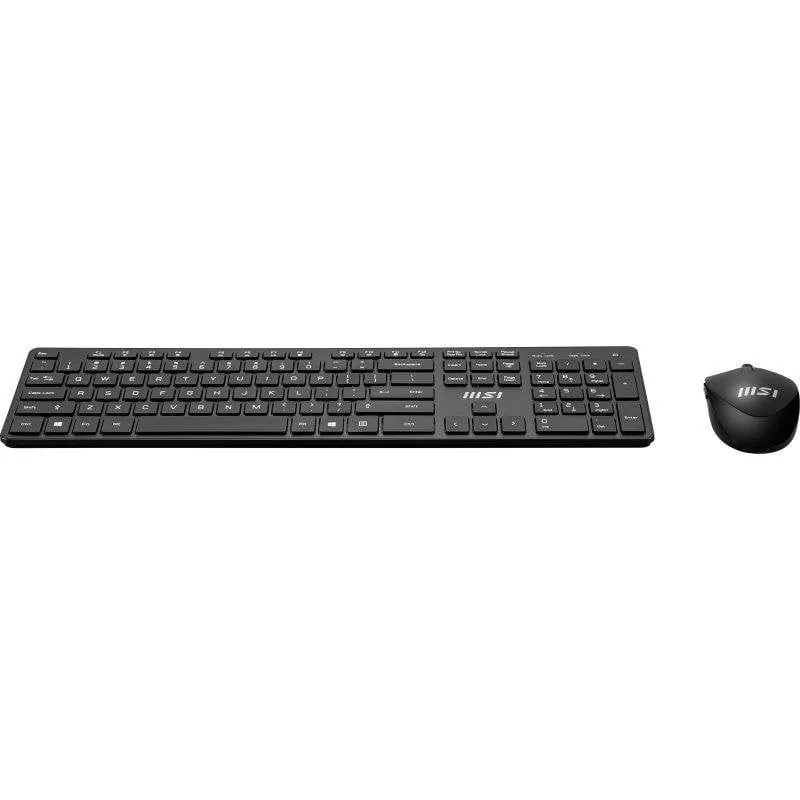 Combo inalámbrico MSI Teclado Copilot PRO con ratón y membrana, tecla Copilot, español con Ñ 956-AZSP306-101