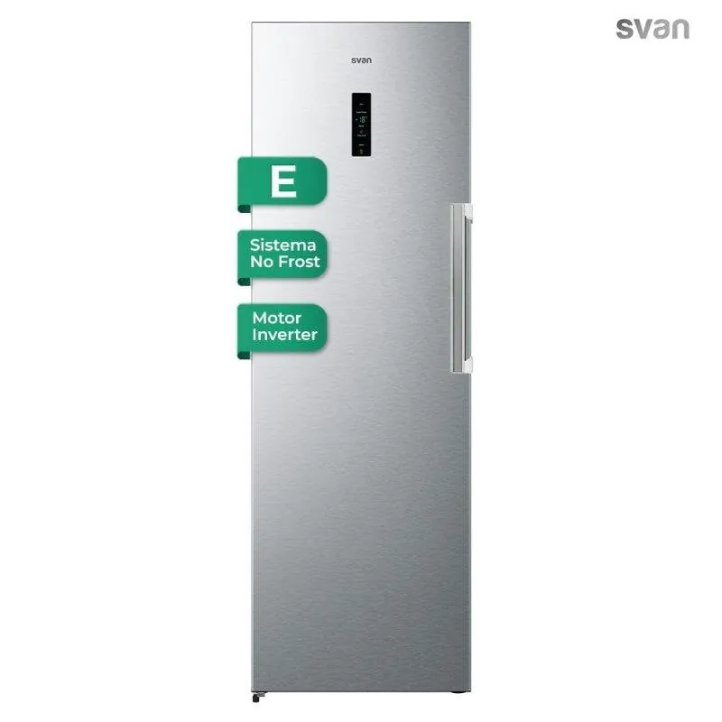 Congelador Vertical Svan SCV185600ENFX 274l Sin escarcha E SCV185600ENFX