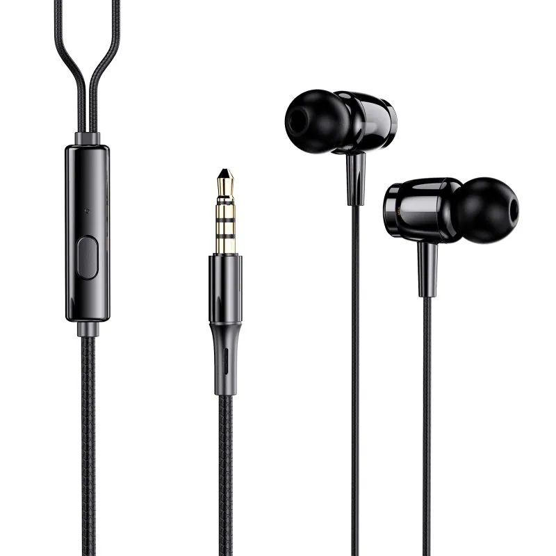 Contact LXAU35M01 Auriculares con Micrófono Jack 3.5mm Negros LXAU35M01