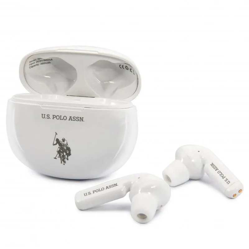 Cool Auriculares Stereo Bluetooth Dual Pod Licencia Polo Ralph Lauren Blancos 3700740477519