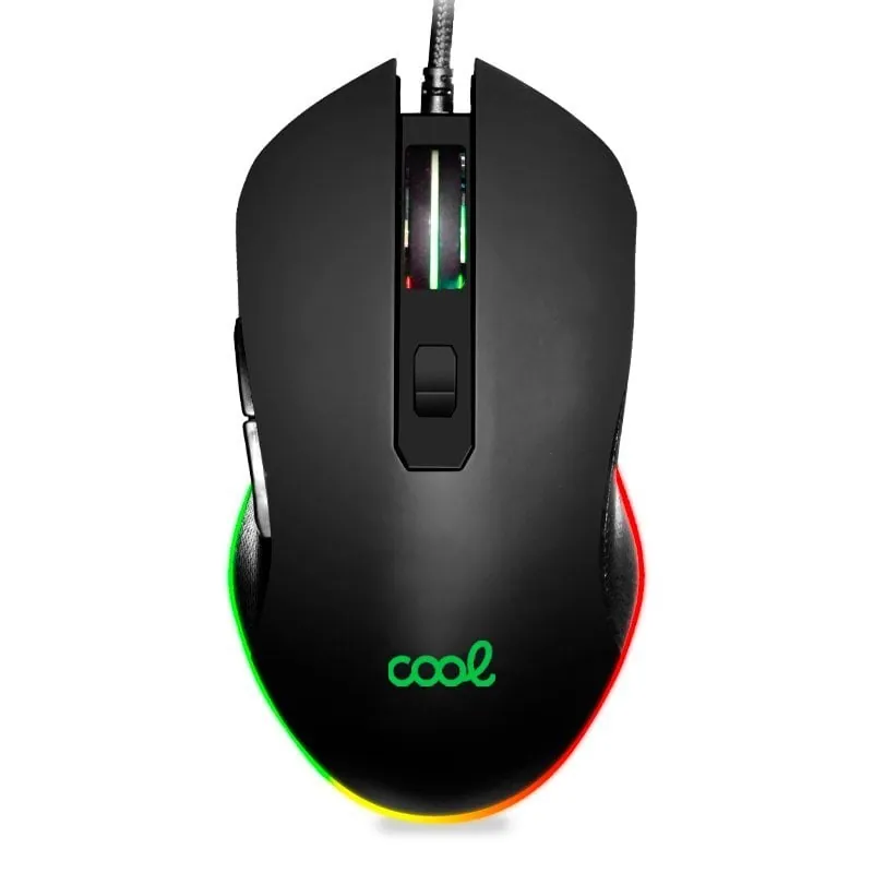 Cool Austin Ratón Gaming RGB 1200 DPI Negro 8434847045856
