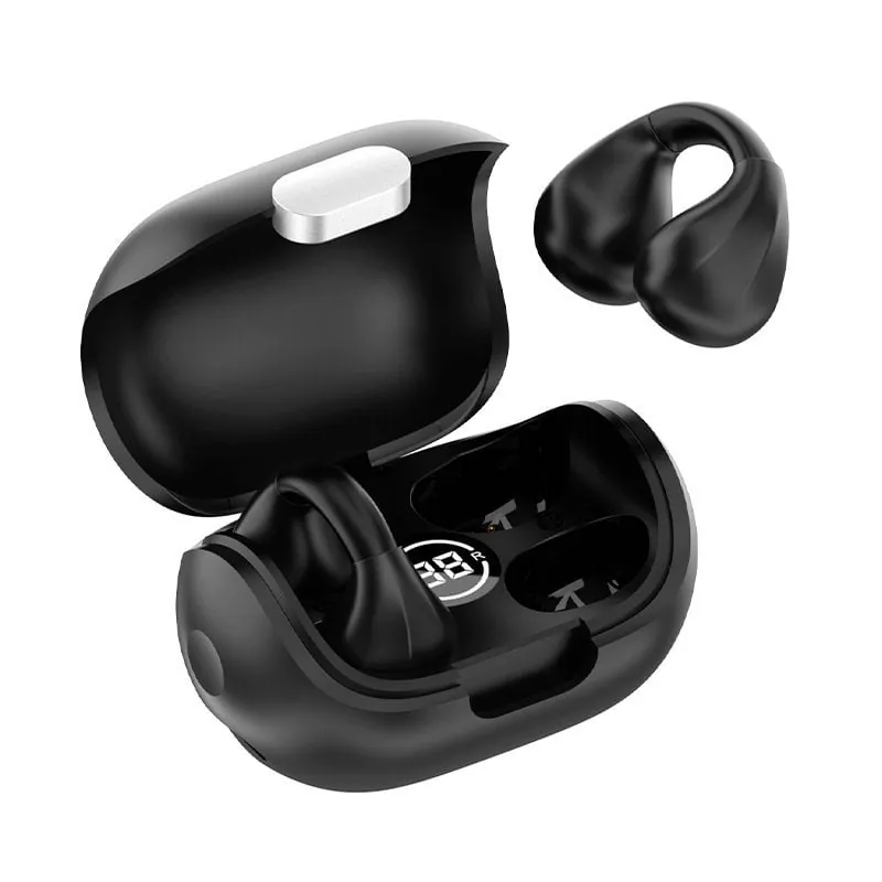 Cool Clip Auriculares Stereo Bluetooth Earbuds Negro 8434847072777