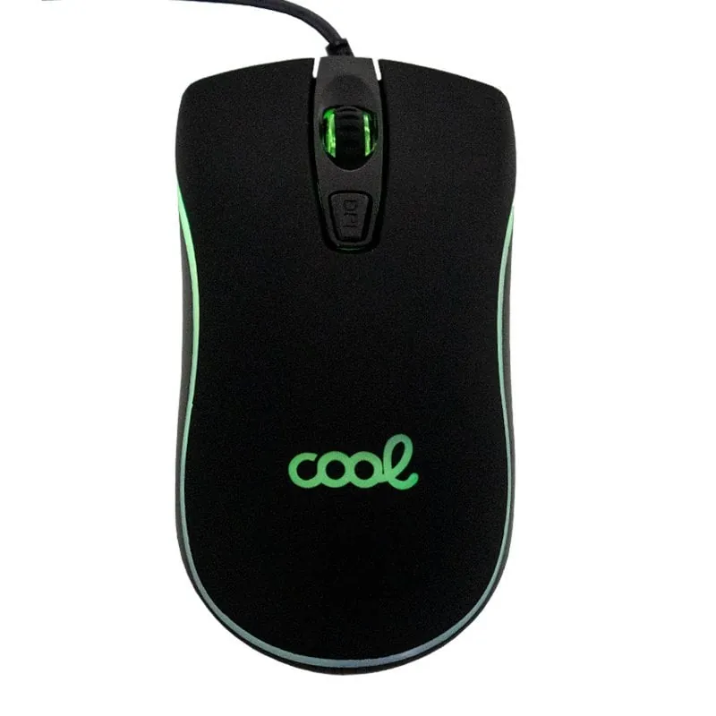 Cool Kansas Ratón Gaming USB Negro 8434847033358