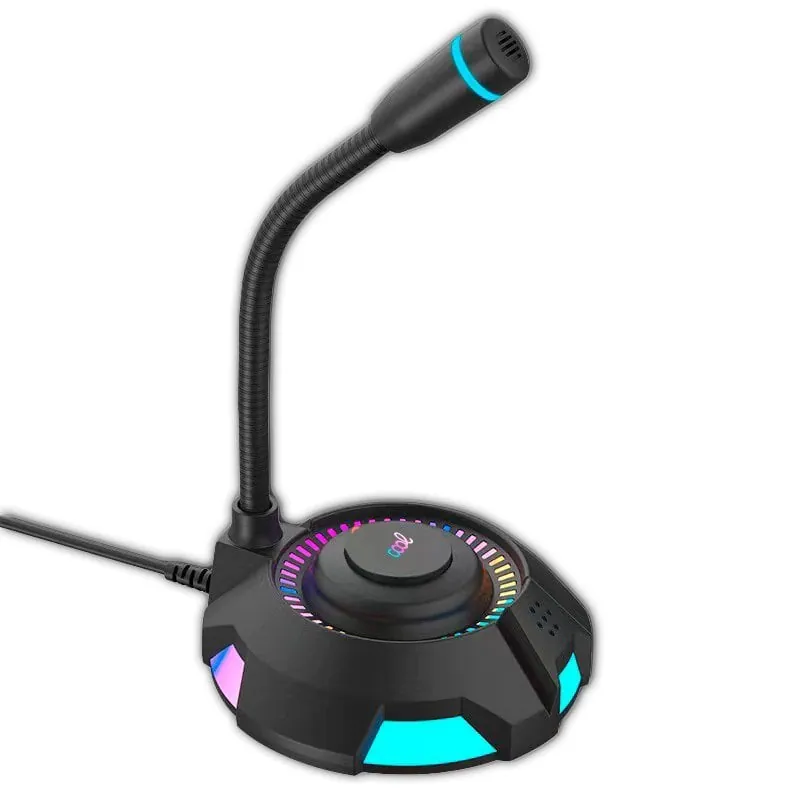 Cool Micrófono Gaming USB LED RGB 8434847067384