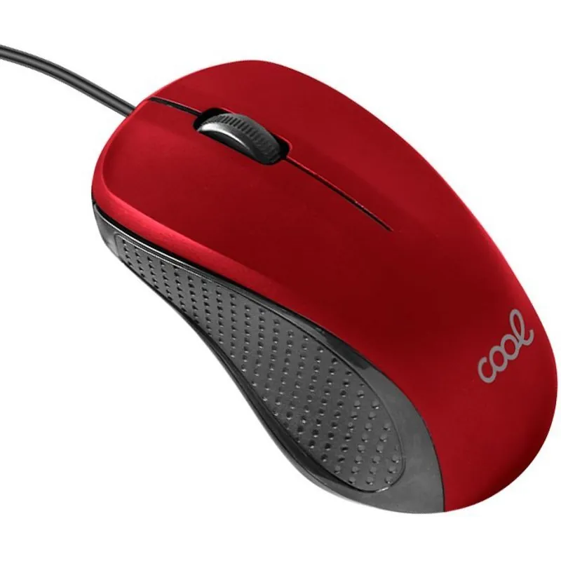 Cool Rato com Cabo USB Vermelho 1200 DPI 8434847072722