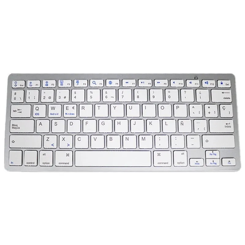 Cool Teclado Slim Bluetooth Blanco 8434847068022