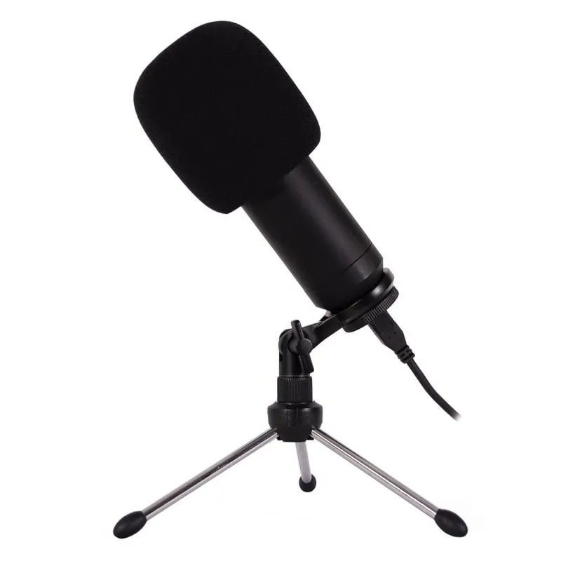 Coolbox Coolcaster Micrófono Condensador Podcasting USB COO-MIC-CPD03