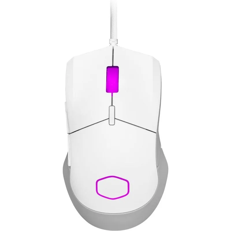 Cooler Master MM310 Ratón Gaming 12000 DPI Blanco MM-310-WWOL1
