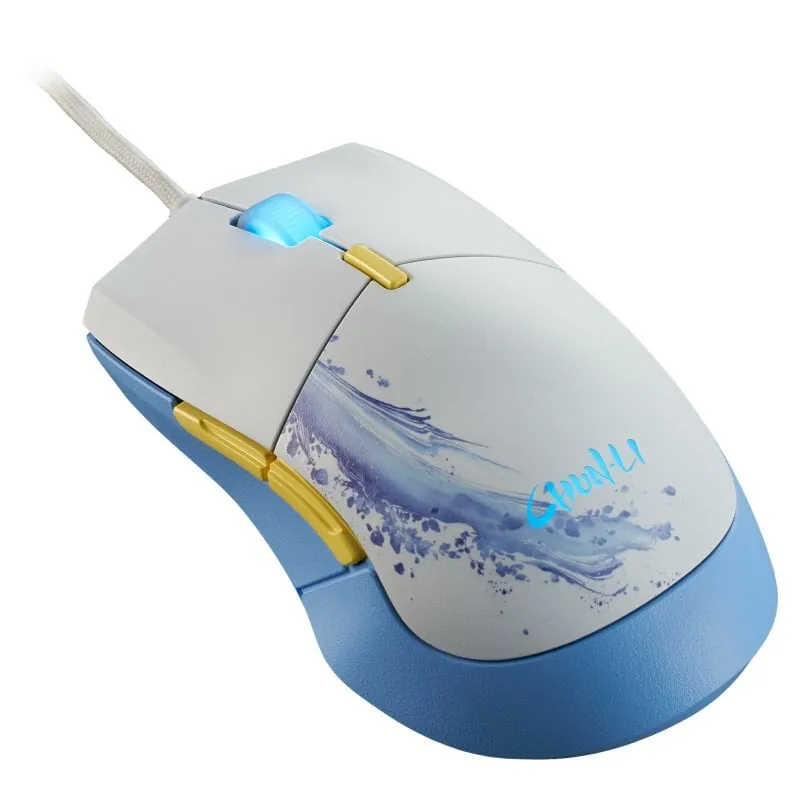 Cooler Master MM310 SF6 Chun-Li Ratón Gaming USB-A Óptico 12000 DPI Blanco MM-310-WWOL2