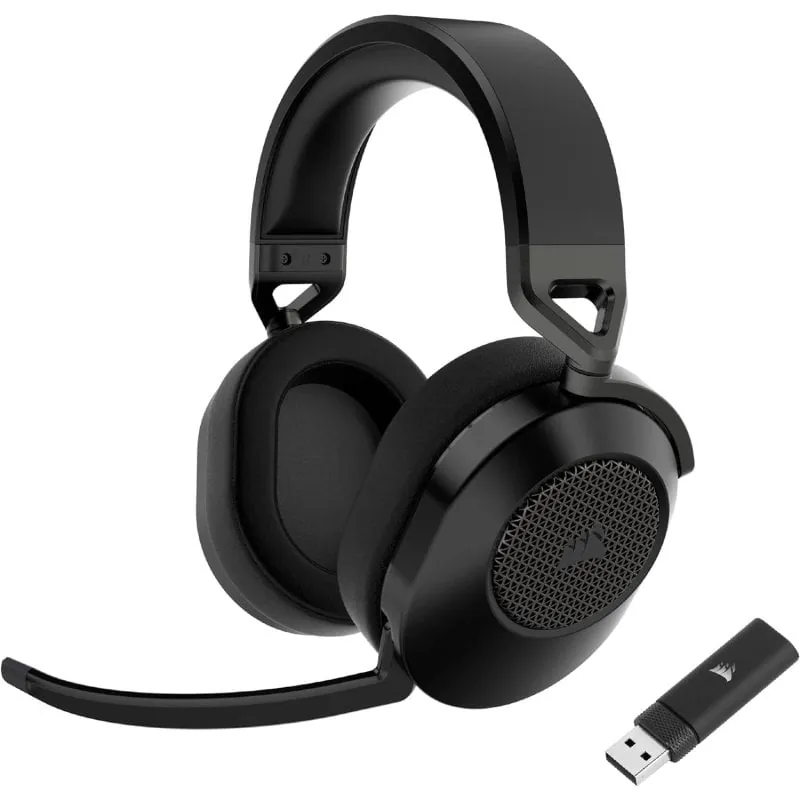 Corsair HS65 Wireless V2 Auriculares Gaming Inalámbricos 7.1 Negros CA-9011285-EU2