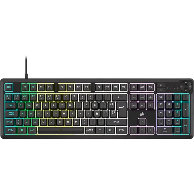 Corsair K55 CORE RGB Teclado Gaming Retroiluminado Negro CH-9226C65-ES