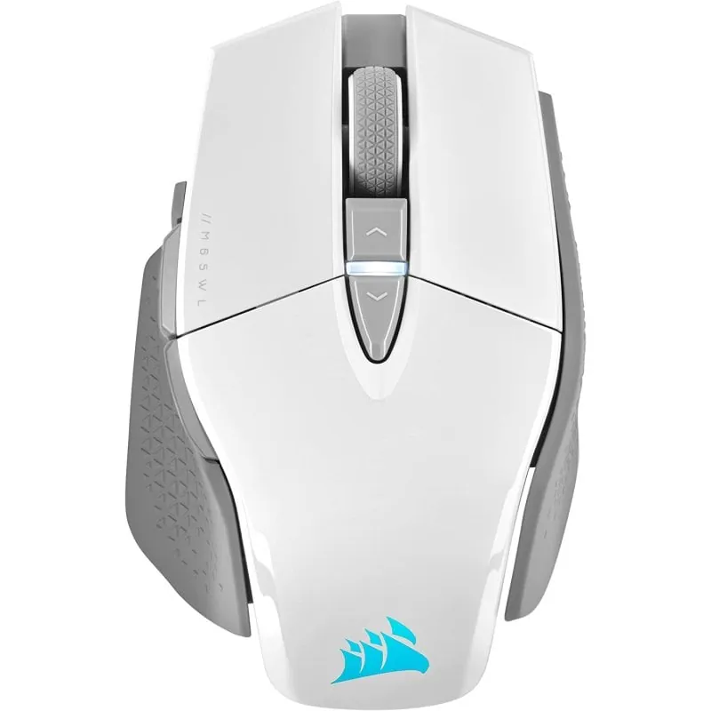 Corsair M65 RGB Ultra Wireless Ratón Gaming Inalámbrico 26000DPI Blanco CH-9319511-EU2